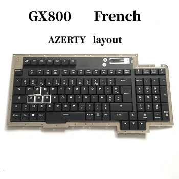 100%NAUJAS prancūzų ASUS GX800 nešiojamojo kompiuterio klaviatūra su apšvietimu Mechaninė Klaviatūra 0KN1-0C1FR21