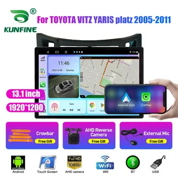 13.1 colių Automobilio Radijo TOYOTA VITZ YARIS 2005-2011 Car DVD GPS Navigacijos Stereo Carplay 2 Din Centrinio Multimedia 