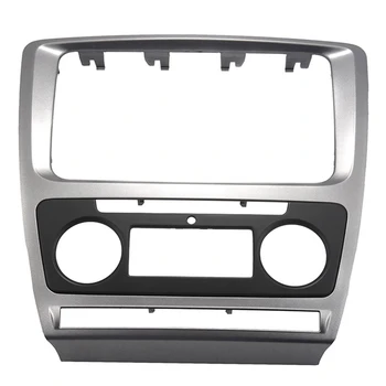 4X 2 Din Radijo fascia Skoda Octavia Audio Stereo konsolių Montavimas Brūkšnys Rinkinys Apdaila Rėmo Adapteris