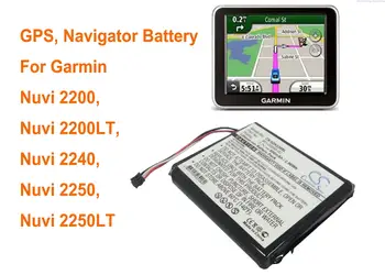 800mAh GPS, Navigatoriaus Baterija 361-00050-02 Garmin Nuvi 2200, 2200LT,2240,2250, 2250LT