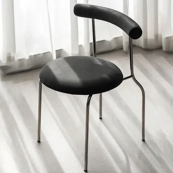 Amerikos Nerūdijančio Plieno Valgomojo Kėdės Namų Baldai Šviesos Prabanga Minimalistinio Atgal Valgomojo Kėdė Dizainerio Kėdės už Kambarį