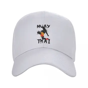 Asmeninį Muay Thai Kovotojas Beisbolo Kepurė Vyrams, Moterims, Reguliuojamas Tailandas Dvasia Sunkvežimio vairuotojas Hat Streetwear