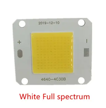 DC12V 50W COB LED balta Visą spektrą 780nm Aukštos Powe Augti Šviesos F hydroponics