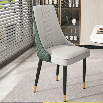 Elegantiškas Modernus Valgomojo Kėdės Nordic Mobile Stalas Prabangus Valgomasis Kėdės Miegamasis Fotelis Taburete MaderaMultifunction Baldai