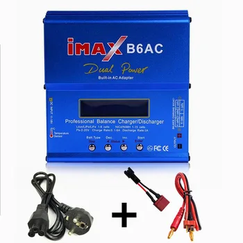 iMAX B6AC RC Balansą Įkroviklis Li-ion Nimh Nicd Lipo Ličio Baterijos Digital Išleidiklis Duomenų Saugojimo Įvykdymo termino 80W