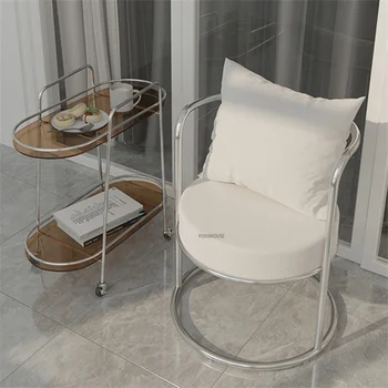 Modernus Minimalistinis Vienos Sofos, Kėdės Gyvenimo Kambario Baldai Šviesos Prabanga Balkonas Lounge Stalas ir Kėdė Ins Kaustytomis Geležies Fotelis
