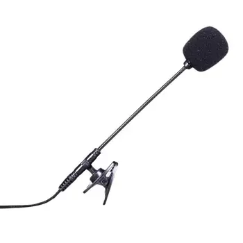 Nešiojamų Atvartas Įrašą Apie 3,5 mm Laidinis Mikrofonas Garso Stiprintuvą, Telefoną, Nešiojamąjį kompiuterį
