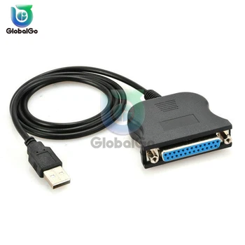 USB 25 Pin DB25 Female IEEE 1284 Lygiagrečiai Spausdintuvo LPT Adapteris Spausdinti Keitiklio Kabelį, Lygiagrečios Sąsajos Bendravimo