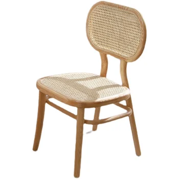 Wyj Pelenų Rotango Kėdės Vidurio-Senovės Kėdė Dizaineris B & B Restoranas Rotango Rotango Kėdės Atlošas