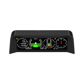 X90 Automobilio Elektroninių Skaitmeninių GPS Spidometras Head-Up Display Tilt Skaitiklis, Kompaso, Aukščiamačio Automobilių Lygis Nuolydis Balancer