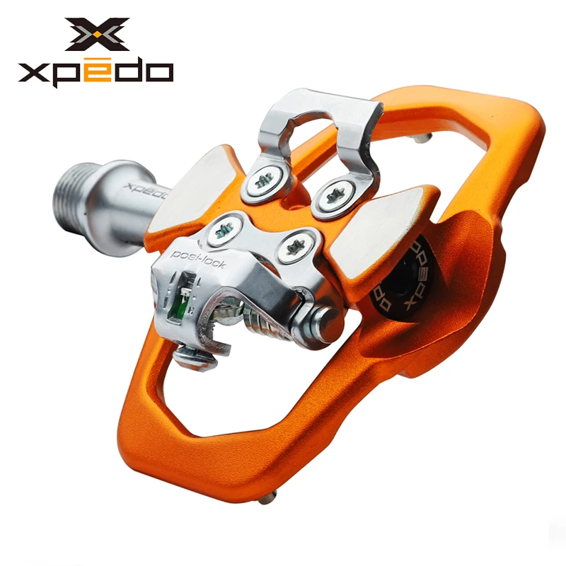 Xpedo XCF12AC Ultralight 295g Kalnų Dviračių Clipless Pedalas su 3 Guolis, Didelio Stiprumo lydinio MTB dviratį, savaiminio fiksavimo pedalai0