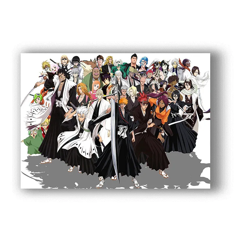 Anime Filmo Baliklis WHITE Padengtas Popierius Plakatas Baras, Kavinė Dekoratyvinis Dažymas Kambario Sienų Lipdukai kambarį dekoro2