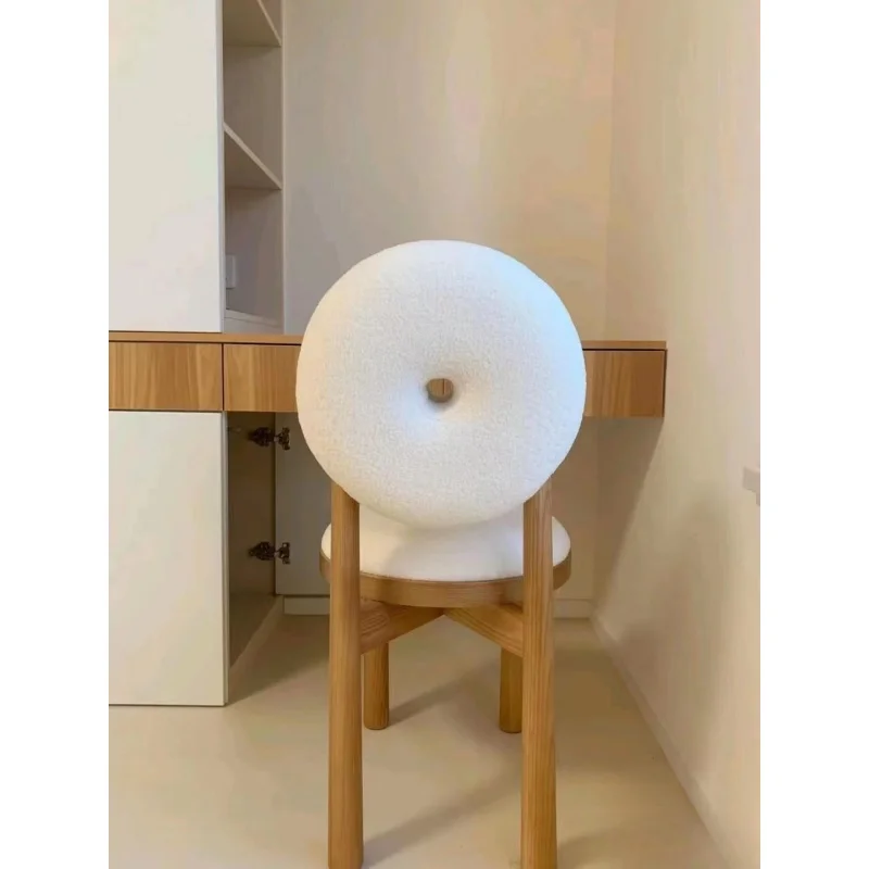 Valgomojo Kėdė Paprasta Modernių Kėdžių Ėriukų Vilna Laisvalaikio Kėdė Makiažas Padažu Išmatose Uosio Medžio Spurgos4